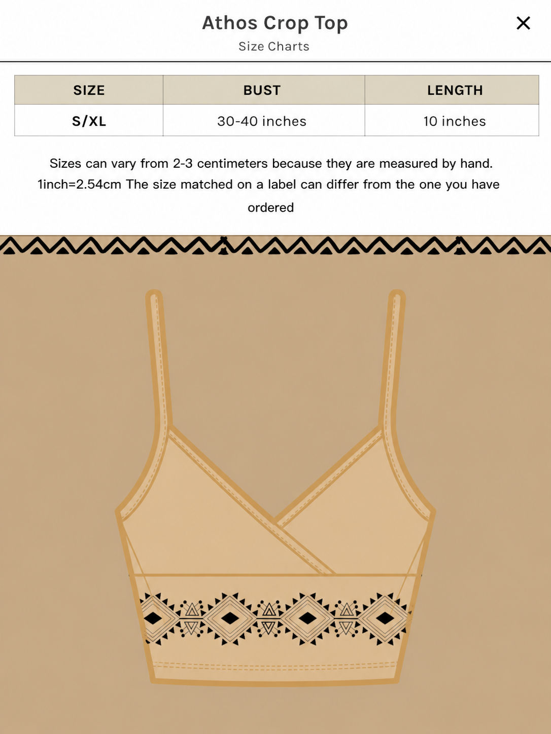 Athos Crop Top